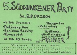 Plakat aus 2001