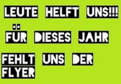 Plakat aus 1999